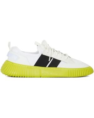 Osklen Baskets Arpx À Détails Rayés - Jaune