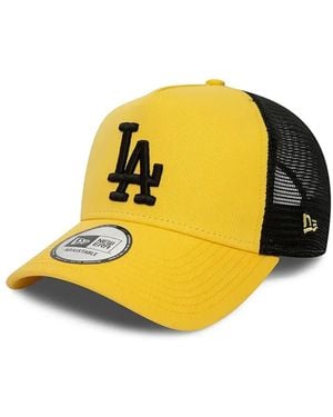 KTZ Logo-Appliqué Baseball Cap - Yellow