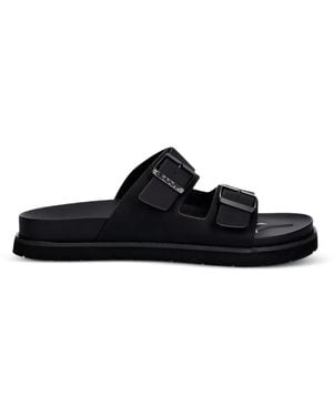 GANT Buckle-Fastening Slides - Black
