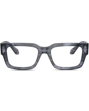 Giorgio Armani Square Frame Glasses - Blue