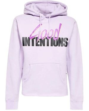 Vlone(GOAT) Front-Back Print Hoodie - Pink