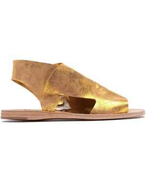 Officine Creative Sandali Ithaca Con Zip - Marrone