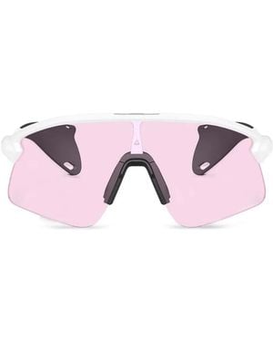 Oakley Stunt Devil Geometric-Frame Sunglasses - Pink