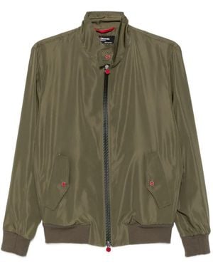 Kiton Bomberjacke Mit Reißverschluss - Grün