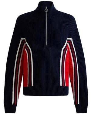 Fusalp Mirala Colour-Block Sweater - Blue