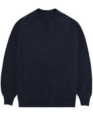 Fortela Raglan-Sleeve Crew-Neck Sweatshirt - Blue
