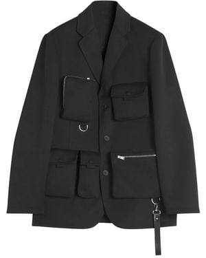 Lanvin Single-Breasted Blazer - Black