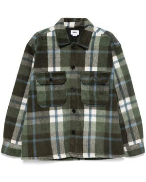 Obey Checked Jacket - Green