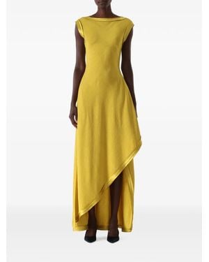 Jason Wu Asymmetric-Hem Gown - Yellow