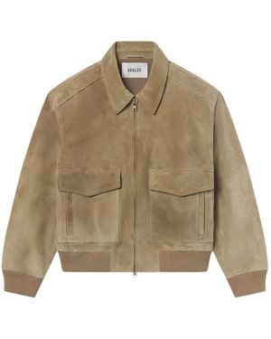 Agolde Flap-Pockets Jacket - Natural