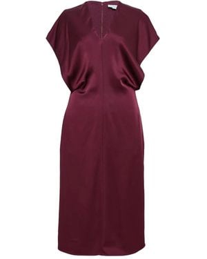 Stella McCartney Kleid mit V-Ausschnitt - Lila