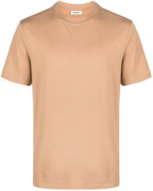 Sandro ロゴ Tシャツ - ナチュラル