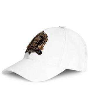 Dolce & Gabbana Cotton Gabardine Baseball Hat - White