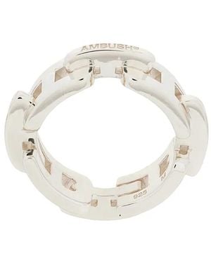 Ambush Chain-Link Ring - Metallic