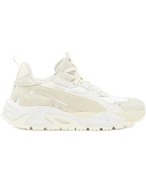 PUMA Rs-Trck Lace-Up Sneakers - White