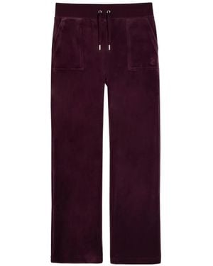 Juicy Couture Del Ray Track Trousers - Purple