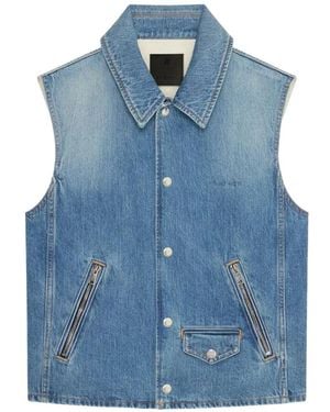 Givenchy Sleeveless Waistcoat - Blue