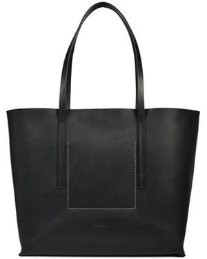 Rick Owens Logo-Detail Tote Bag - Black