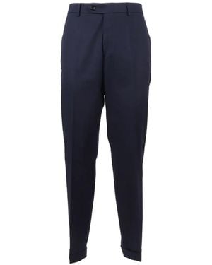 Berwich Yretro Tailored Pants - Blue