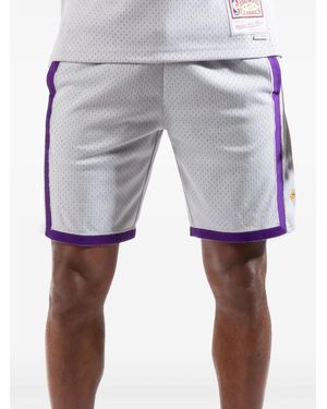 Mitchell & Ness NBA LA Lakers Shorts - Grau