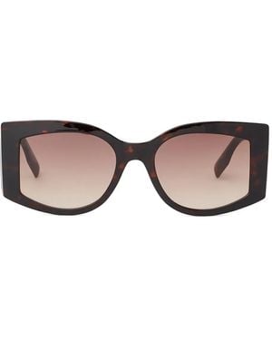 Karl Lagerfeld ロゴ サングラス - ナチュラル
