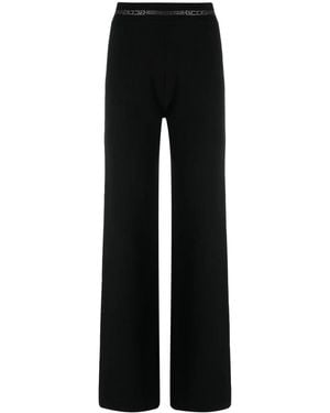 Gcds Bling Straight-Leg Pants - Black