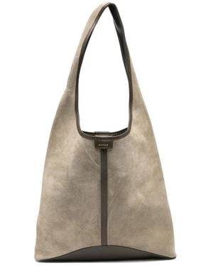 Soeur Delice Suede Tote Bag - Natural
