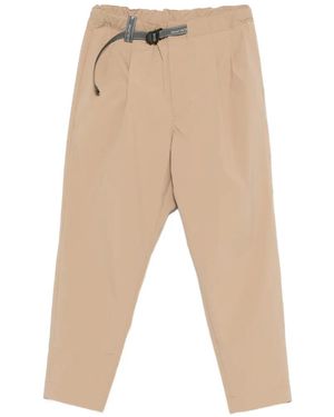 and wander バックル パンツ - ナチュラル
