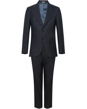 Franzese Collection Rolls-Royce Single-Breasted Suit - Blue