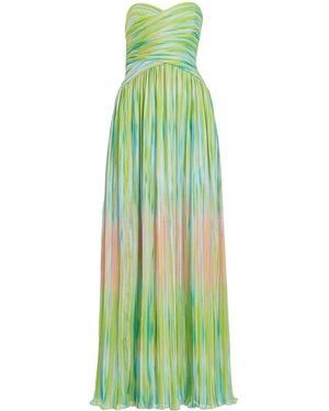 Monique Lhuillier Mila ドレス - グリーン