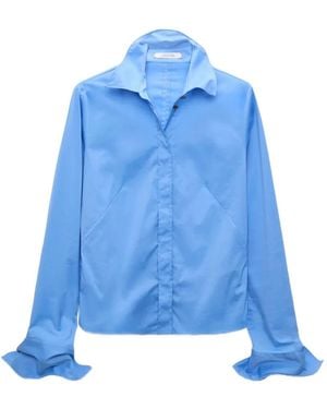 Dorothee Schumacher Poplin Love Blouse - Blue