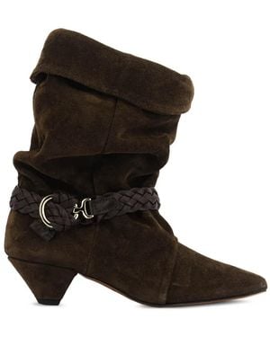 Nubikk Botines Sally Lynn Trenzados - Negro