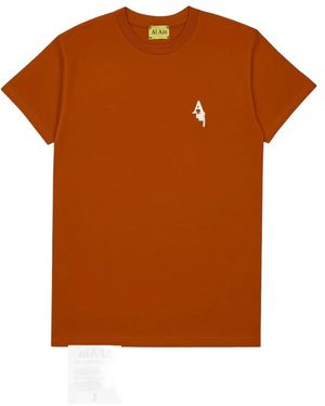 Al Ain T-Shirt À Logo Imprimé - Brown