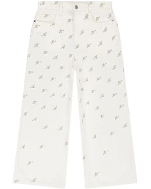 Axel Arigato 10 Years Jeans Mit Lockerem Schnitt - Weiß
