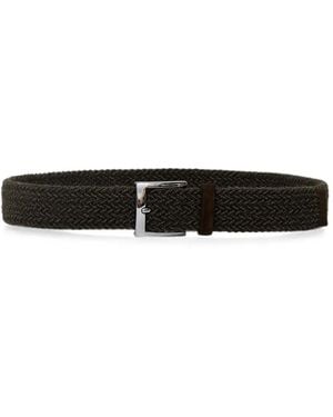 Orciani Woven Elasticated Belt - White
