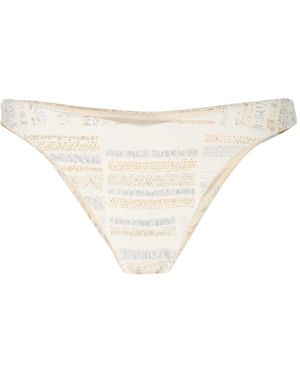 Devon Windsor Iris Bikini Bottoms - Neutro