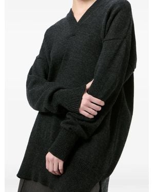 Our Legacy Raise V-Neck Jumper - Black
