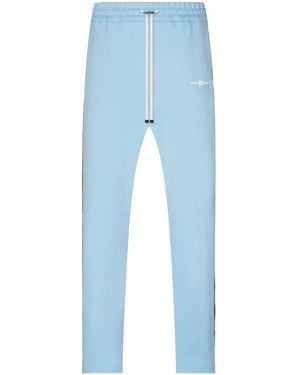 Amiri Stripe-Detail Track Trousers - Blue