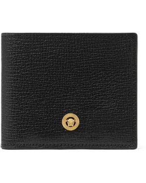 Versace 'medusa' Wallet - Black