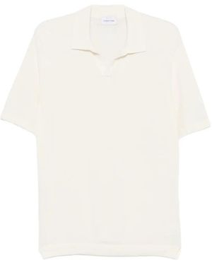 Scaglione Polo-Collar T-Shirt - White