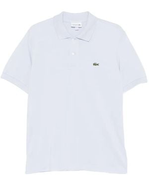 Lacoste Logo-Patch Polo Shirt - White