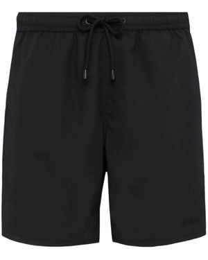 Mc2 Saint Barth Costume Da Bagno Patmos Con Coulisse - Nero