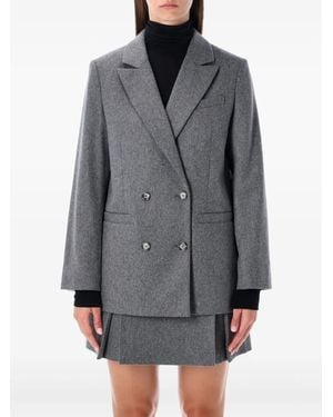 A.P.C. Double-breasted Blazer - グレー