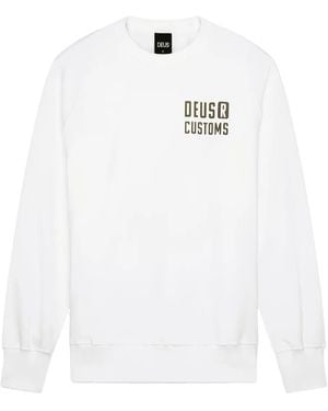 Deus Ex Machina Crew Neck Sweatshirt - ホワイト