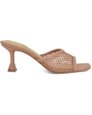 Guess Sandales Kebba En Résille - Natural