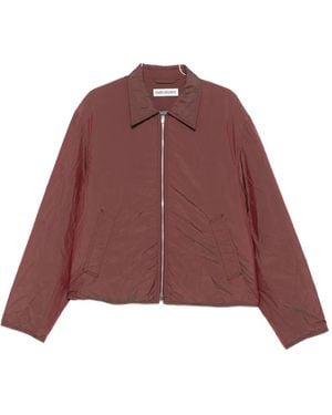 Our Legacy Zip-Fastening Pocket Jacket - Red