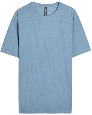 Vuori Marl-Effect T-Shirt - Blue