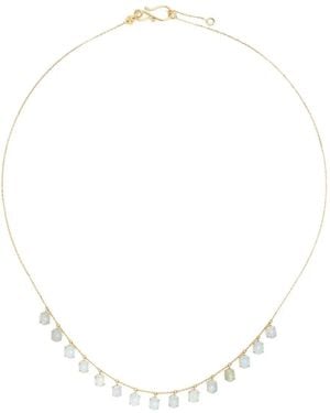 We by WHITEbIRD 18Kt Dancing Drops Opal Necklace - White