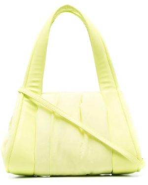 THEMOIRÈ Padded-Panel Tote Bag - Yellow