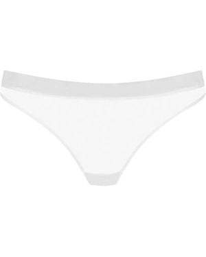 Maison Close Corps À Corps Culotte Briefs - White